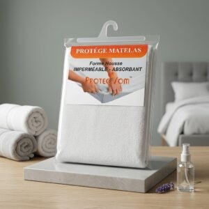 Protège-Matelas Imperméable & Absorbant – Protection Absolue pour Vos Nuits