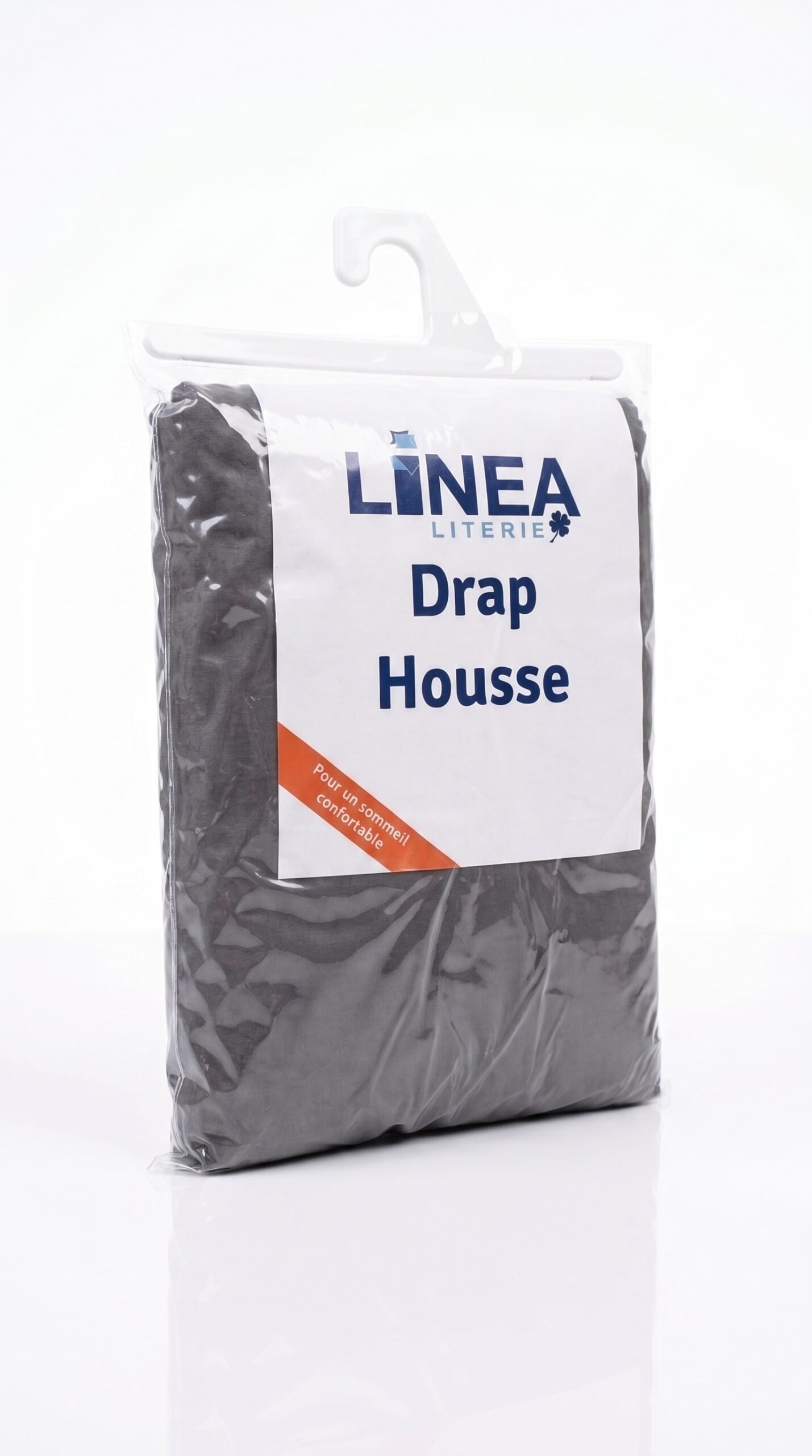 Drap Housse Premium - Gris Foncé - 1 Place (90x190 cm)