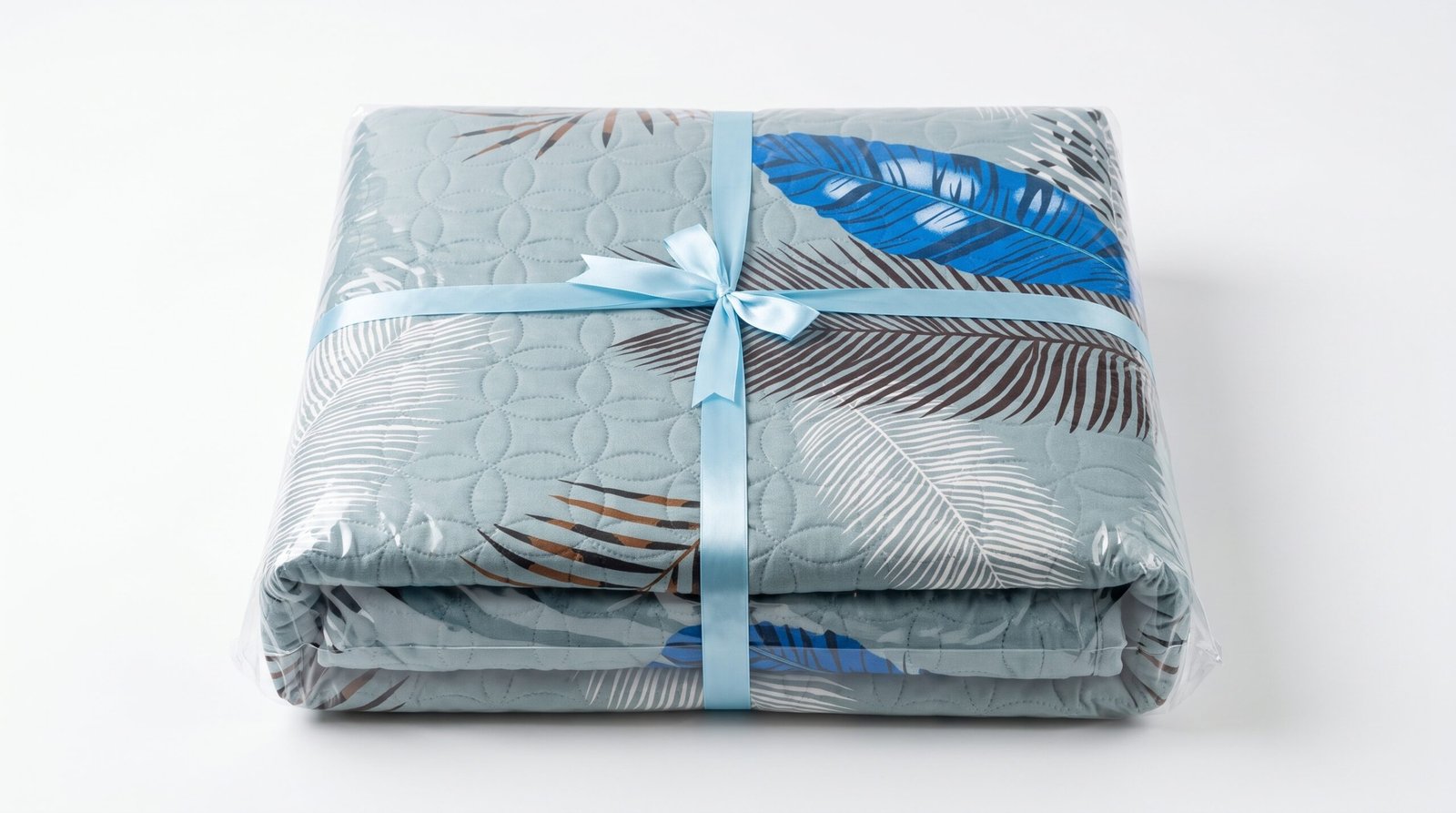 Parure Boutis Couvre-Lit Motif Tropical – Image 3