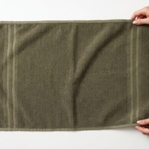 Serviette Essuie-Mains - Vert Militaire - 35x60 cm