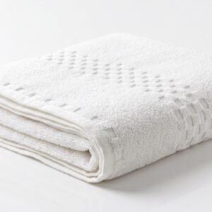 Serviette de Bain Blanche - 80x140 cm