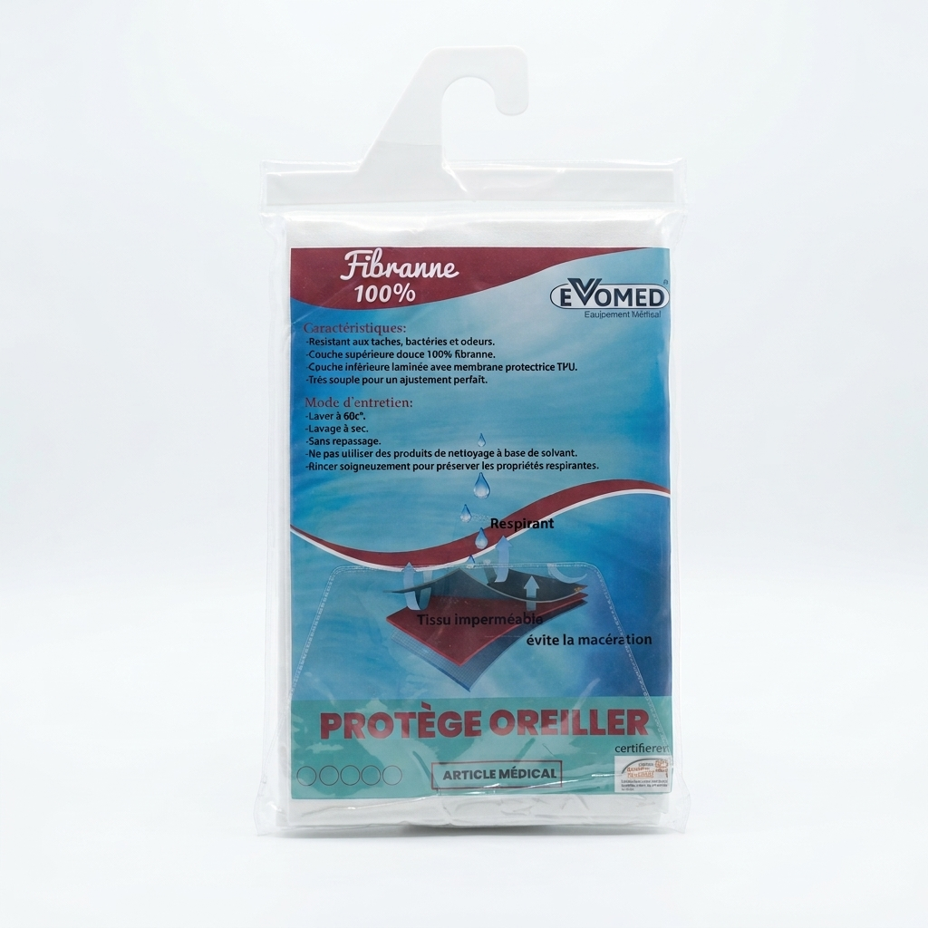 Protège-Oreiller Imperméable - 50x70 cm – Image 2